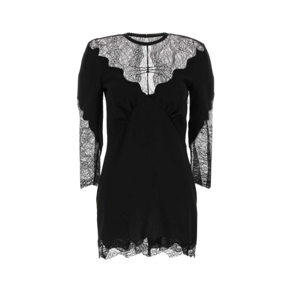 The Attico Women Black Crepe Dress